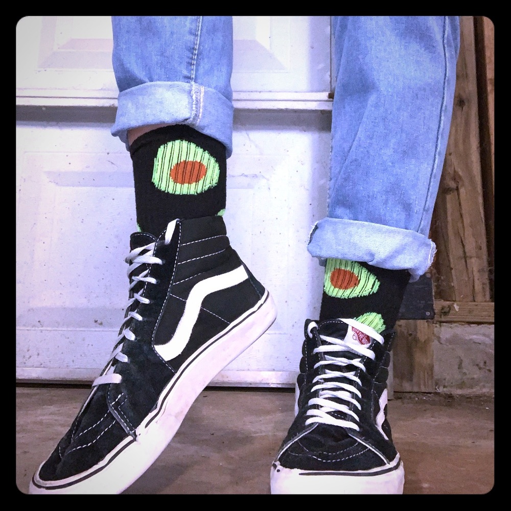 Black High Tops Unisex Vans